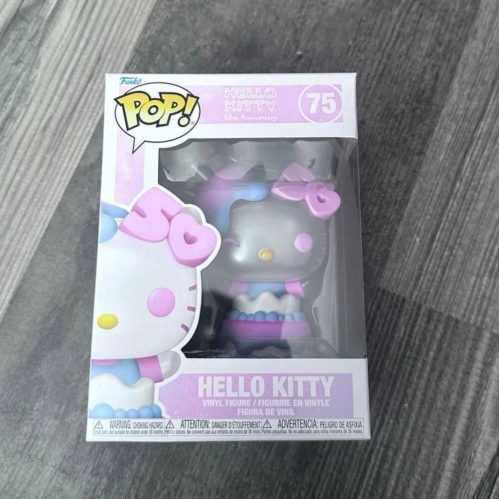 funko pop hello kitty 50th anniversary figure 75